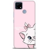 Phoenix Cep Kılıf HD Baskılı Kılıf + SERAMİK TAM KAPLAYAN EKRAN KORUYUCU 220 Siyah - Gold Realme C25S ile uyumlu