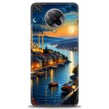 Phoenix Cep Kılıf HD Baskılı Kılıf + SERAMİK TAM KAPLAYAN EKRAN KORUYUCU 222 Siyah - Beyaz - Gri Xiaomi Poco F2 Pro ile uyumlu