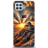 Phoenix Cep Kılıf HD Baskılı Kılıf + SERAMİK TAM KAPLAYAN EKRAN KORUYUCU 229 Beyaz - Mavi - Siyah Oppo A73 ile uyumlu