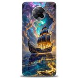 Phoenix Cep Kılıf HD Baskılı Kılıf + SERAMİK TAM KAPLAYAN EKRAN KORUYUCU 233 Beyaz Xiaomi Poco F2 Pro ile uyumlu