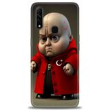 Phoenix Cep Kılıf HD Baskılı Kılıf + SERAMİK TAM KAPLAYAN EKRAN KORUYUCU 245 Siyah - Beyaz - Yeşil Oppo A31 ile uyumlu