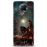 Phoenix Cep Kılıf HD Baskılı Kılıf + SERAMİK TAM KAPLAYAN EKRAN KORUYUCU 25 Siyah - Beyaz Xiaomi Poco F2 Pro ile uyumlu