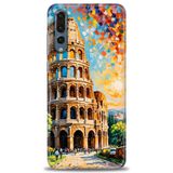 Phoenix Cep Kılıf HD Baskılı Kılıf + SERAMİK TAM KAPLAYAN EKRAN KORUYUCU 262 Beyaz - Kalp Huawei P20 Pro ile uyumlu