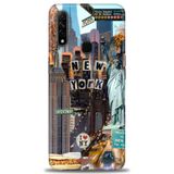 Phoenix Cep Kılıf HD Baskılı Kılıf + SERAMİK TAM KAPLAYAN EKRAN KORUYUCU 265 Beyaz - Kırmızı Oppo A31 ile uyumlu