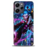 Phoenix Cep Kılıf HD Baskılı Kılıf + SERAMİK TAM KAPLAYAN EKRAN KORUYUCU 280 Beyaz - Gümüş Xiaomi Redmi 12 ile uyumlu