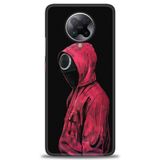 Phoenix Cep Kılıf HD Baskılı Kılıf + SERAMİK TAM KAPLAYAN EKRAN KORUYUCU 282 Beyaz Xiaomi Poco F2 Pro ile uyumlu