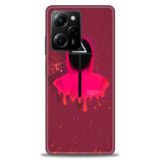 Phoenix Cep Kılıf HD Baskılı Kılıf + SERAMİK TAM KAPLAYAN EKRAN KORUYUCU 287 Beyaz - Titanium Xiaomi Poco X5 Pro 5G ile uyumlu