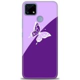 Phoenix Cep Kılıf HD Baskılı Kılıf + SERAMİK TAM KAPLAYAN EKRAN KORUYUCU 297 Beyaz - Titanium Realme C25S ile uyumlu