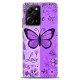 Phoenix Cep Kılıf HD Baskılı Kılıf + SERAMİK TAM KAPLAYAN EKRAN KORUYUCU 298 Siyah Xiaomi Poco X5 Pro 5G ile uyumlu