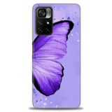 Phoenix Cep Kılıf HD Baskılı Kılıf + SERAMİK TAM KAPLAYAN EKRAN KORUYUCU 299 Beyaz - Turuncu Xiaomi Poco M4 Pro 5G ile uyumlu