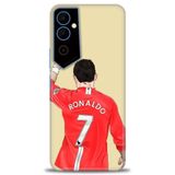Phoenix Cep Kılıf HD Baskılı Kılıf + SERAMİK TAM KAPLAYAN EKRAN KORUYUCU 3 Siyah - Gold Tecno Pova Neo 2 ile uyumlu