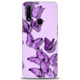 Phoenix Cep Kılıf HD Baskılı Kılıf + SERAMİK TAM KAPLAYAN EKRAN KORUYUCU 300 Siyah - Gökkuşağı Oppo A31 ile uyumlu