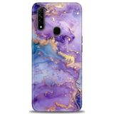 Phoenix Cep Kılıf HD Baskılı Kılıf + SERAMİK TAM KAPLAYAN EKRAN KORUYUCU 311 Beyaz - Kahverengi Oppo A31 ile uyumlu