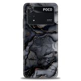 Phoenix Cep Kılıf HD Baskılı Kılıf + SERAMİK TAM KAPLAYAN EKRAN KORUYUCU 314 Beyaz Kalpler Xiaomi Poco M4 Pro 4G ile uyumlu