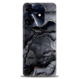 Phoenix Cep Kılıf HD Baskılı Kılıf + SERAMİK TAM KAPLAYAN EKRAN KORUYUCU 314 Beyaz Puantiye Tecno Spark 10 Pro ile uyumlu