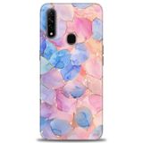 Phoenix Cep Kılıf HD Baskılı Kılıf + SERAMİK TAM KAPLAYAN EKRAN KORUYUCU 316 Beyaz - Lacivert Oppo A31 ile uyumlu