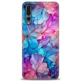Phoenix Cep Kılıf HD Baskılı Kılıf + SERAMİK TAM KAPLAYAN EKRAN KORUYUCU 325 Beyaz - Titanium Huawei P20 Pro ile uyumlu