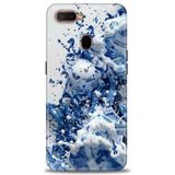 Phoenix Cep Kılıf HD Baskılı Kılıf + SERAMİK TAM KAPLAYAN EKRAN KORUYUCU 327 Siyah - Fuşya Oppo AX7 ile uyumlu