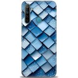 Phoenix Cep Kılıf HD Baskılı Kılıf + SERAMİK TAM KAPLAYAN EKRAN KORUYUCU 328 Siyah - Gri Realme 5i ile uyumlu