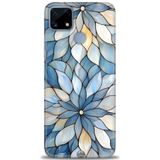 Phoenix Cep Kılıf HD Baskılı Kılıf + SERAMİK TAM KAPLAYAN EKRAN KORUYUCU 332 Beyaz - Kalp Realme C25S ile uyumlu