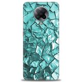 Phoenix Cep Kılıf HD Baskılı Kılıf + SERAMİK TAM KAPLAYAN EKRAN KORUYUCU 335 Beyaz - Gold Xiaomi Poco F2 Pro ile uyumlu