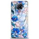 Phoenix Cep Kılıf HD Baskılı Kılıf + SERAMİK TAM KAPLAYAN EKRAN KORUYUCU 337 Beyaz - Gümüş Xiaomi Poco F2 Pro ile uyumlu