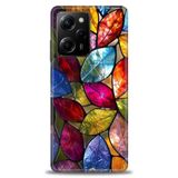 Phoenix Cep Kılıf HD Baskılı Kılıf + SERAMİK TAM KAPLAYAN EKRAN KORUYUCU 339 Beyaz - Yeşil Xiaomi Poco X5 Pro 5G ile uyumlu