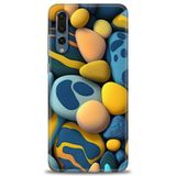 Phoenix Cep Kılıf HD Baskılı Kılıf + SERAMİK TAM KAPLAYAN EKRAN KORUYUCU 343 Siyah - Blur Huawei P20 Pro ile uyumlu