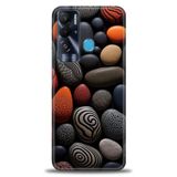 Phoenix Cep Kılıf HD Baskılı Kılıf + SERAMİK TAM KAPLAYAN EKRAN KORUYUCU 344 Beyaz Puantiye Tecno Pova Neo ile uyumlu