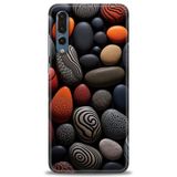 Phoenix Cep Kılıf HD Baskılı Kılıf + SERAMİK TAM KAPLAYAN EKRAN KORUYUCU 344 Siyah - Bordo Huawei P20 Pro ile uyumlu