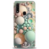 Phoenix Cep Kılıf HD Baskılı Kılıf + SERAMİK TAM KAPLAYAN EKRAN KORUYUCU 347 Siyah - Gold Oppo A31 ile uyumlu