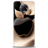 Phoenix Cep Kılıf HD Baskılı Kılıf + SERAMİK TAM KAPLAYAN EKRAN KORUYUCU 350 Beyaz - Sarı Xiaomi Poco F2 Pro ile uyumlu