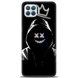 Phoenix Cep Kılıf HD Baskılı Kılıf + SERAMİK TAM KAPLAYAN EKRAN KORUYUCU 351 Siyah - Beyaz - Yeşil Oppo A73 ile uyumlu
