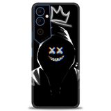Phoenix Cep Kılıf HD Baskılı Kılıf + SERAMİK TAM KAPLAYAN EKRAN KORUYUCU 351 Siyah - Kahverengi Tecno Pova Neo 2 ile uyumlu