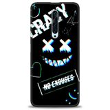 Phoenix Cep Kılıf HD Baskılı Kılıf + SERAMİK TAM KAPLAYAN EKRAN KORUYUCU 356 Beyaz Çicek Desenli Oppo Reno 2Z ile uyumlu