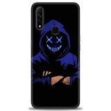 Phoenix Cep Kılıf HD Baskılı Kılıf + SERAMİK TAM KAPLAYAN EKRAN KORUYUCU 359 Beyaz - Gümüş Oppo A31 ile uyumlu