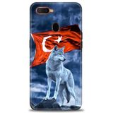 Phoenix Cep Kılıf HD Baskılı Kılıf + SERAMİK TAM KAPLAYAN EKRAN KORUYUCU 36 Siyah - Gökkuşağı Oppo AX7 ile uyumlu
