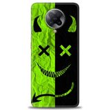 Phoenix Cep Kılıf HD Baskılı Kılıf + SERAMİK TAM KAPLAYAN EKRAN KORUYUCU 360 Beyaz Kalpler Xiaomi Poco F2 Pro ile uyumlu