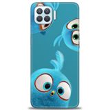 Phoenix Cep Kılıf HD Baskılı Kılıf + SERAMİK TAM KAPLAYAN EKRAN KORUYUCU 364 Beyaz - Fuşya Oppo A73 ile uyumlu