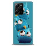 Phoenix Cep Kılıf HD Baskılı Kılıf + SERAMİK TAM KAPLAYAN EKRAN KORUYUCU 365 Beyaz - Altın - Siyah Xiaomi Poco X5 Pro 5G ile uyumlu