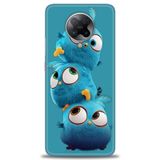 Phoenix Cep Kılıf HD Baskılı Kılıf + SERAMİK TAM KAPLAYAN EKRAN KORUYUCU 365 Siyah - Altın Xiaomi Poco F2 Pro ile uyumlu