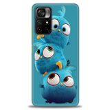 Phoenix Cep Kılıf HD Baskılı Kılıf + SERAMİK TAM KAPLAYAN EKRAN KORUYUCU 365 Siyah - Bordo Xiaomi Poco M4 Pro 5G ile uyumlu