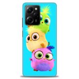 Phoenix Cep Kılıf HD Baskılı Kılıf + SERAMİK TAM KAPLAYAN EKRAN KORUYUCU 369 Beyaz - Gümüş Xiaomi Poco X5 Pro 5G ile uyumlu