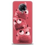 Phoenix Cep Kılıf HD Baskılı Kılıf + SERAMİK TAM KAPLAYAN EKRAN KORUYUCU 370 Siyah - Beyaz - Yeşil Xiaomi Poco F2 Pro ile uyumlu