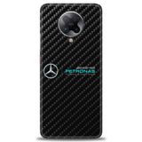 Phoenix Cep Kılıf HD Baskılı Kılıf + SERAMİK TAM KAPLAYAN EKRAN KORUYUCU 376 Siyah - Gökkuşağı Xiaomi Poco F2 Pro ile uyumlu