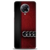 Phoenix Cep Kılıf HD Baskılı Kılıf + SERAMİK TAM KAPLAYAN EKRAN KORUYUCU 377 Siyah - Gül Xiaomi Poco F2 Pro ile uyumlu