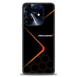 Phoenix Cep Kılıf HD Baskılı Kılıf + SERAMİK TAM KAPLAYAN EKRAN KORUYUCU 379 Siyah - Gümüş Tecno Spark 10 Pro ile uyumlu