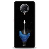 Phoenix Cep Kılıf HD Baskılı Kılıf + SERAMİK TAM KAPLAYAN EKRAN KORUYUCU 383 Beyaz - Fuşya Xiaomi Poco F2 Pro ile uyumlu
