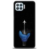 Phoenix Cep Kılıf HD Baskılı Kılıf + SERAMİK TAM KAPLAYAN EKRAN KORUYUCU 383 Beyaz - Titanium Oppo A73 ile uyumlu