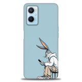 Phoenix Cep Kılıf HD Baskılı Kılıf + SERAMİK TAM KAPLAYAN EKRAN KORUYUCU 410 Beyaz - Mor - Siyah Oppo A96 4G ile uyumlu